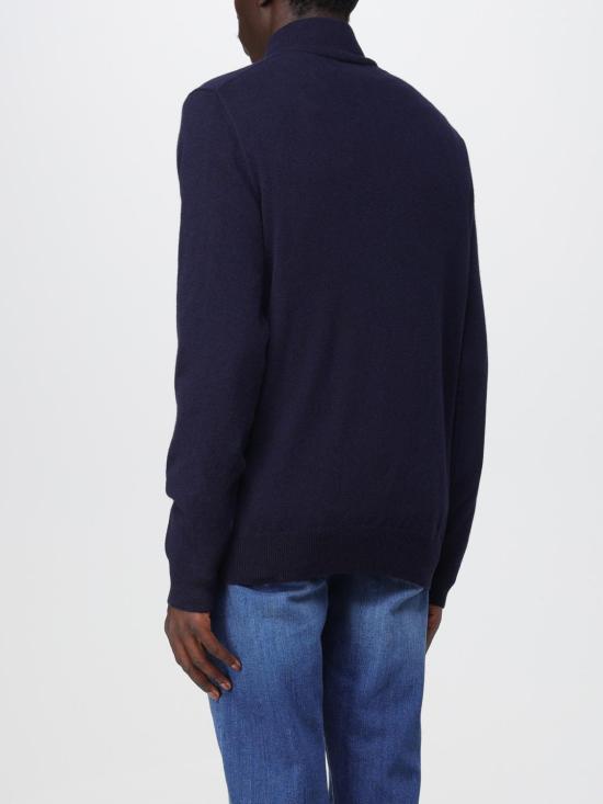 26FW 폴로 랄프로렌 집업 니트 710876756 001 Navy - RALPH LAUREN