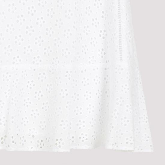  겐조 미디 미디 원피스 FE52RO2599K1 WHITE - KENZO