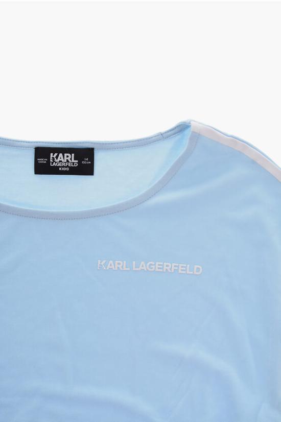  [키즈] 칼라거펠트 원피스 Z12234 778 Light blue - KARL LAGERFELD