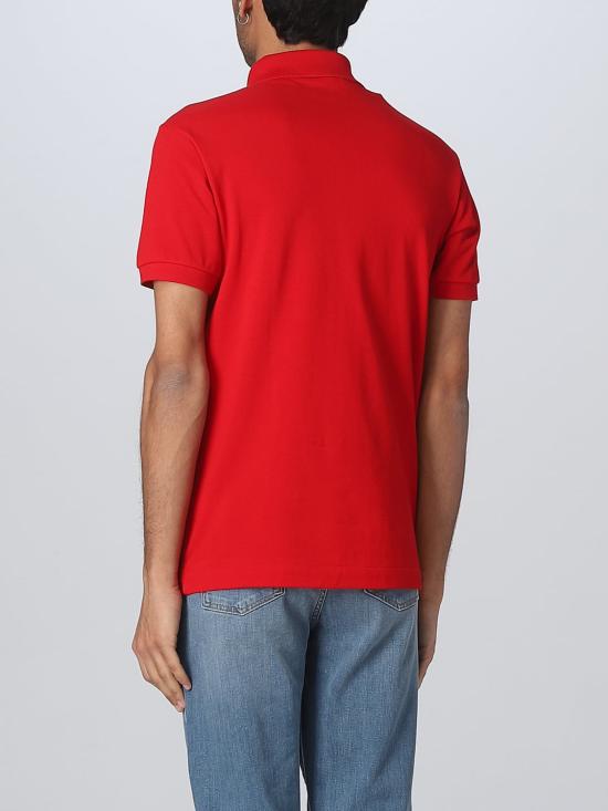 25FW 라코스테 클래식 핏 피케 폴로 셔츠 L1212 240 Red - LACOSTE