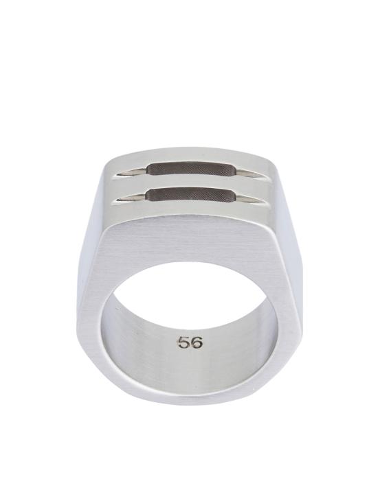 24FW 릭 오웬스 반지 HRJ0000053MMT128 SILVER