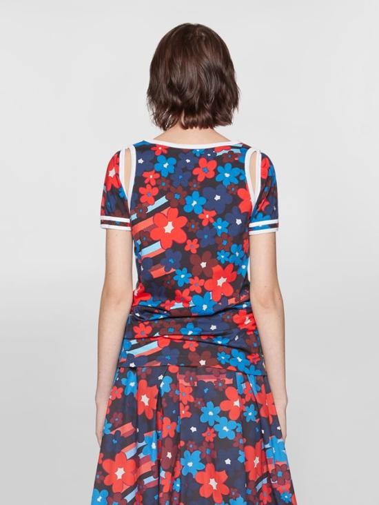  마르니 숏 원피스 THJE0216QXUTCZ71RFV72 - MARNI