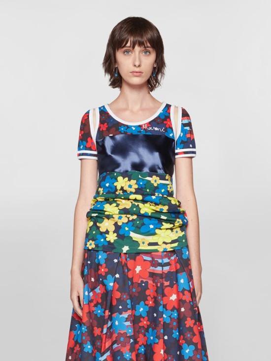  마르니 숏 원피스 THJE0216QXUTCZ71RFV72 - MARNI