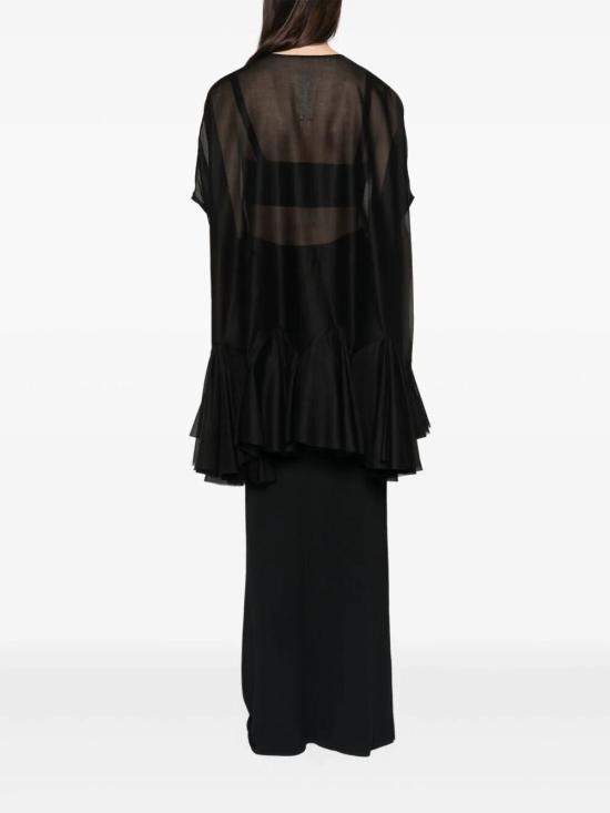  릭 오웬스 미디 미디 원피스 RP01D2572 BLACK - RICK OWENS