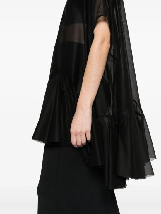  릭 오웬스 미디 미디 원피스 RP01D2572 BLACK - RICK OWENS