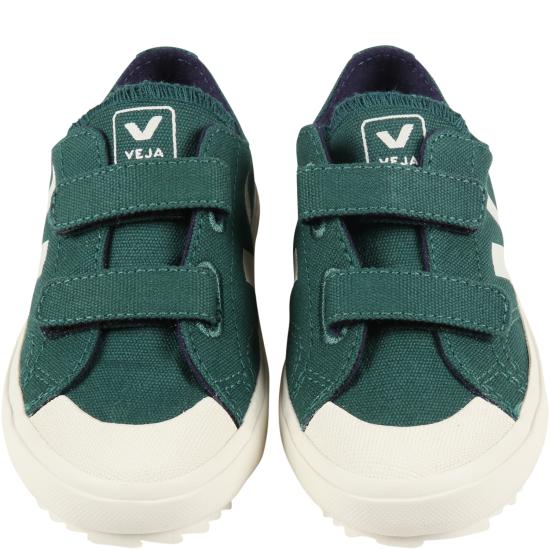 25FW [키즈] 베자 스니커즈 OV0102836C POKER GREEN - VEJA