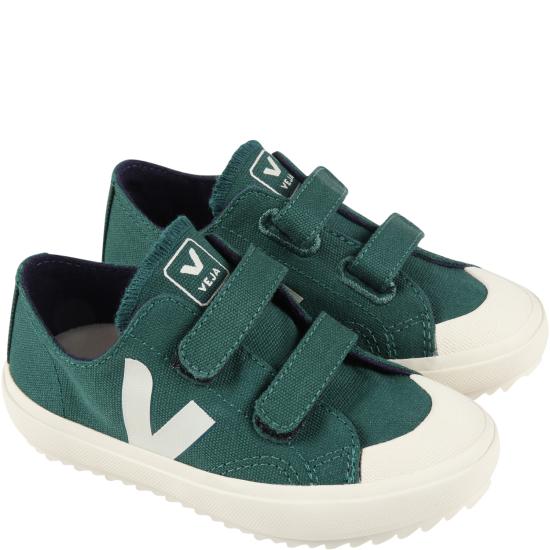 25FW [키즈] 베자 스니커즈 OV0102836C POKER GREEN - VEJA