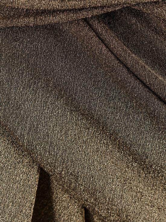  발렌시아가 숏 원피스 772748TPV27 1075 Gold - BALENCIAGA