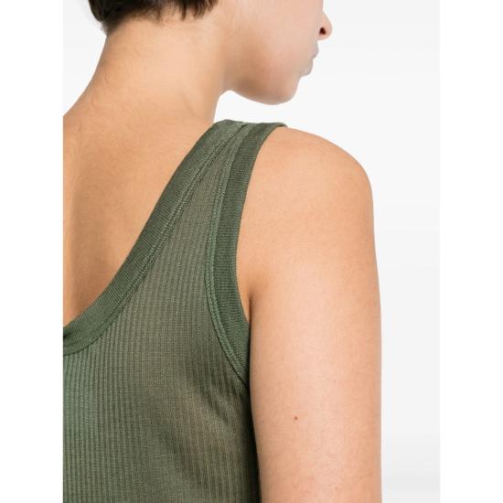  르메르 민소매 티셔츠 TO1156 LK1017 GR627 GREEN - LEMAIRE