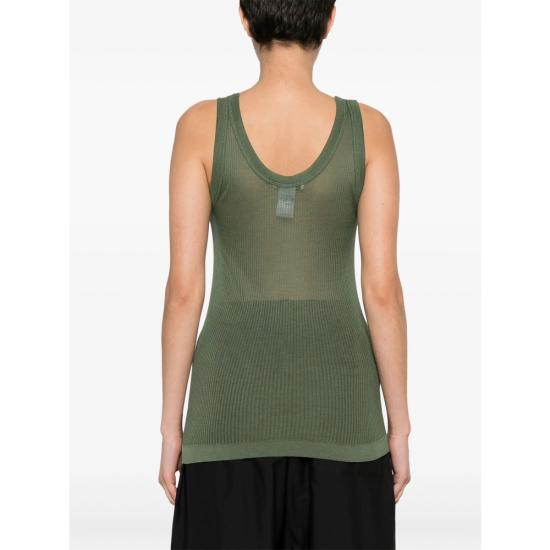  르메르 민소매 티셔츠 TO1156 LK1017 GR627 GREEN - LEMAIRE