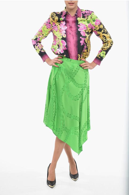  스텔라 맥카트니 미디 스커트 6300243BU203 3016 Green - STELLA MCCARTNEY