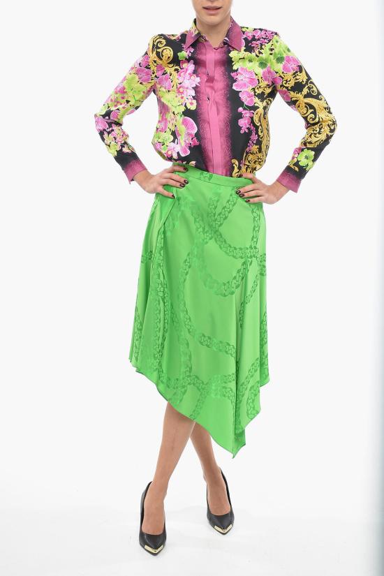  스텔라 맥카트니 미디 스커트 6300243BU203 3016 Green - STELLA MCCARTNEY