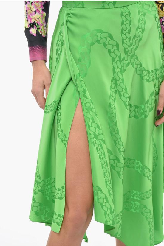  스텔라 맥카트니 미디 스커트 6300243BU203 3016 Green - STELLA MCCARTNEY