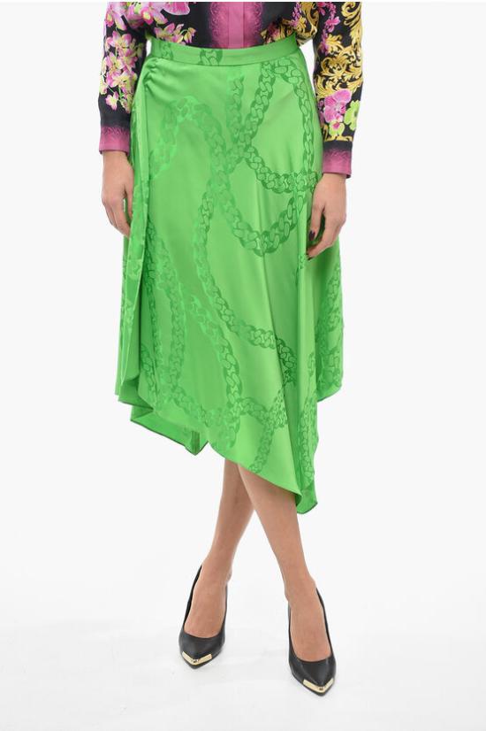  스텔라 맥카트니 미디 스커트 6300243BU203 3016 Green