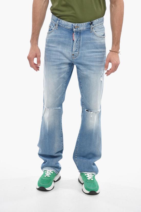  디스퀘어드2 데님 팬츠 S71LB1185 S30827 470 Light blue