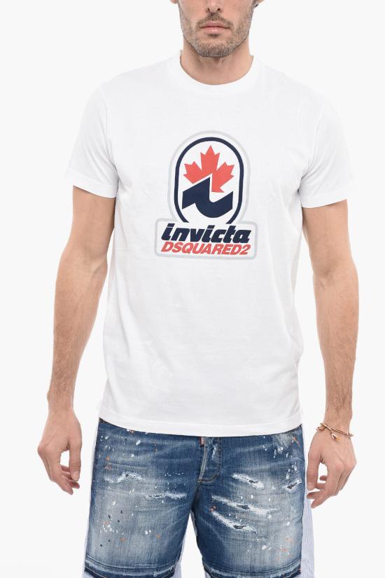  디스퀘어드2 반팔 티셔츠 S71GD1222 S22427 100 White