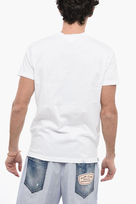  디스퀘어드2 반팔 티셔츠 S71GD1222 S22427 100 White - DSQUARED2