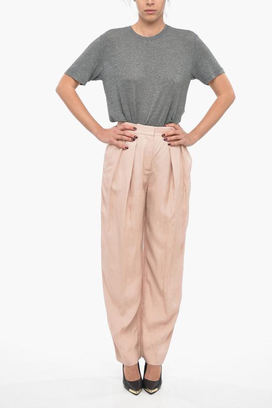  스텔라 맥카트니 스트레이트 스트레이트 팬츠 6400643STA49 5900 Pink - STELLA MCCARTNEY