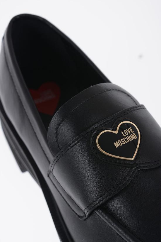  모스키노 로퍼 JA10454G0HIA0000 Black - MOSCHINO