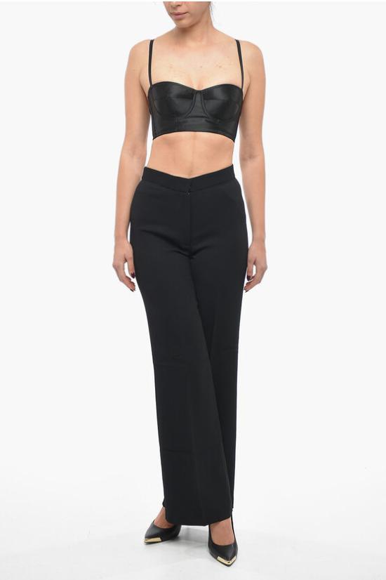  스텔라 맥카트니 팔라초 팬츠 640027 3AU301 1000 Black - STELLA MCCARTNEY