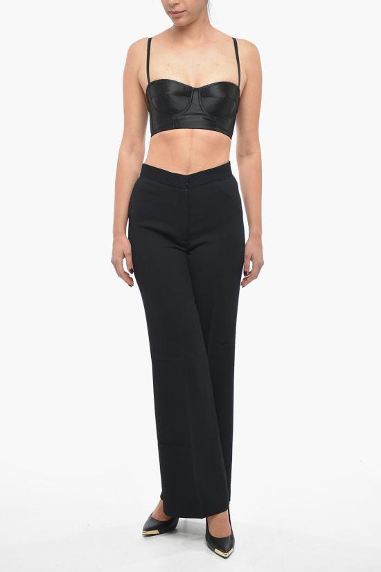  스텔라 맥카트니 팔라초 팬츠 640027 3AU301 1000 Black - STELLA MCCARTNEY