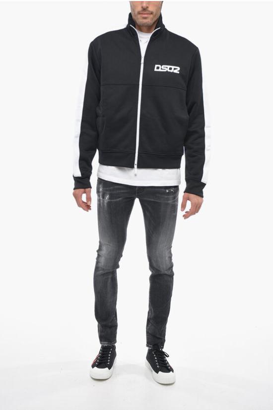  디스퀘어드2 트레이닝 티셔츠 S71HG0125 S25578 900 Black - DSQUARED2