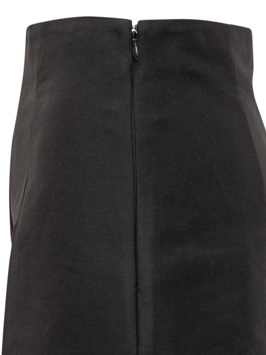  마르니 스트레이트 팬츠 PAMA0476A0TCX28 00N99 BLACK - MARNI