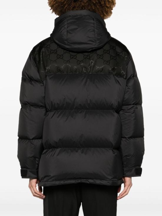  구찌 / 남성 블랙 나일론 다운 자켓 762558 Z8BNG1000 BPG - GUCCI