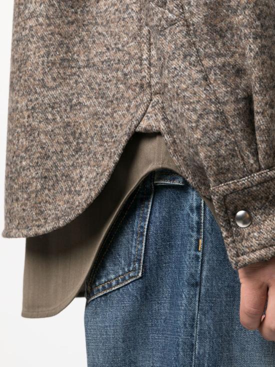  보테가베네타 수트 자켓 754111 V34M02859 Brown melange - BOTTEGA VENETA