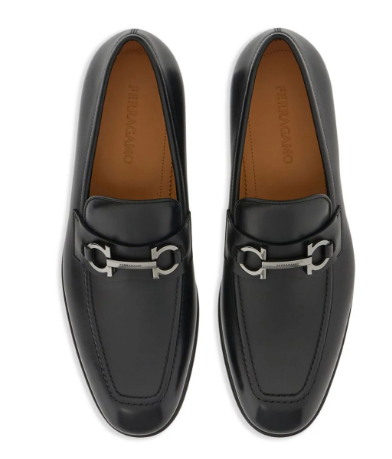  살바토레 페라가모 로퍼 762636 021669NERO/BISCOTTO - SALVATORE FERRAGAMO