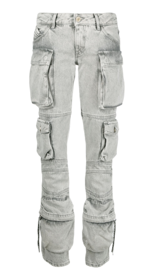  디 아티코 데님 팬츠 241WCP113 D070607 Grey - THE ATTICO