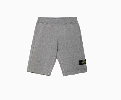  [키즈] 스톤 아일랜드 쇼츠/버뮤다 801661840 V0M64 Melange grey
