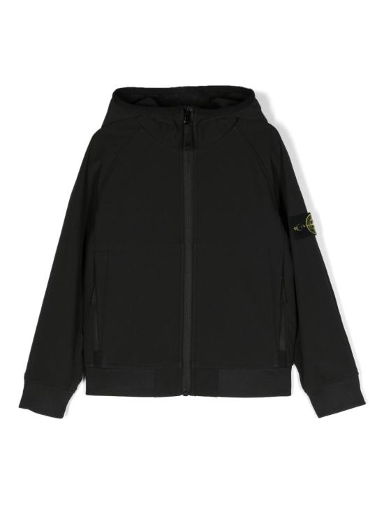 24FW [키즈] 스톤 아일랜드 캐주얼 자켓 801640127 V0029 Black - STONE ISLAND
