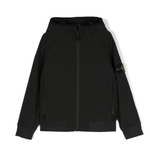 24FW [키즈] 스톤 아일랜드 캐주얼 자켓 801640127 V0029 Black