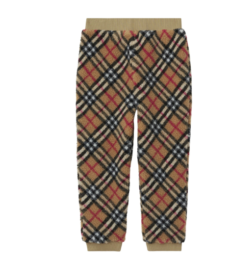  [주니어] 버버리 트레이닝/조거 팬츠 8076885 A7028 - BURBERRY