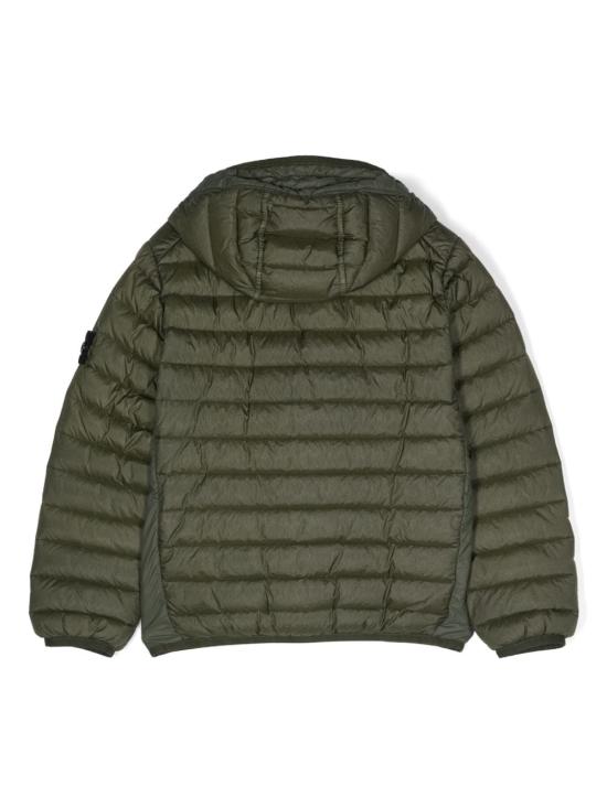 24FW [키즈] 스톤 아일랜드 캐주얼 자켓 801640624 V0058 Green - STONE ISLAND