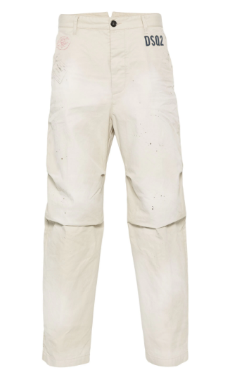  디스퀘어드2 / 남성 코튼 트윌 자수 팬츠 S74KB0903 S41794806 BPG - DSQUARED2