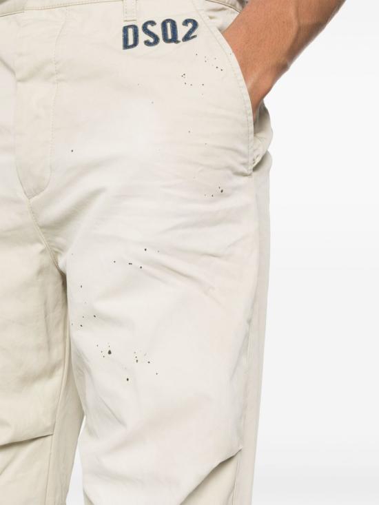  디스퀘어드2 / 남성 코튼 트윌 자수 팬츠 S74KB0903 S41794806 BPG - DSQUARED2
