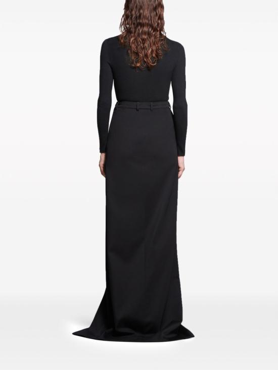  발렌시아가 롱 스커트 773547TPT241000 Black - BALENCIAGA