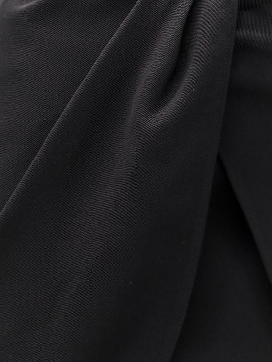  오프화이트 숏 스커트 OWCU009S24FAB001 1000 Black - OFF WHITE