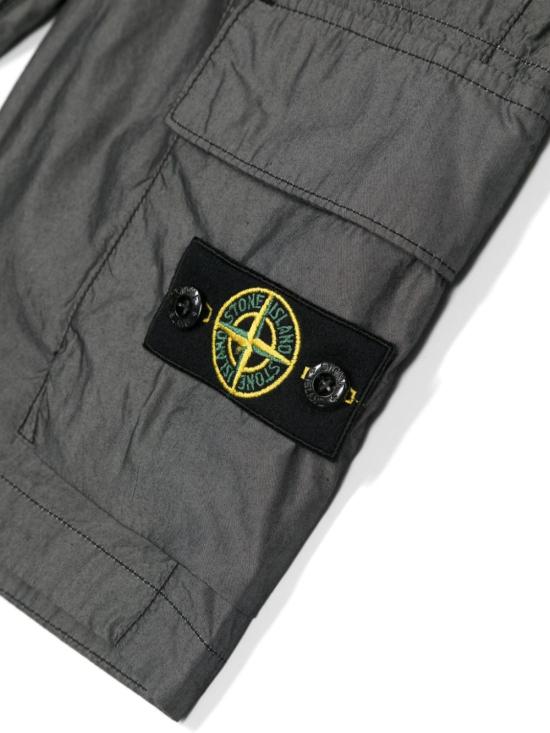  [키즈] 스톤 아일랜드 쇼츠/버뮤다 8016L0501 V0029 BLACK - STONE ISLAND