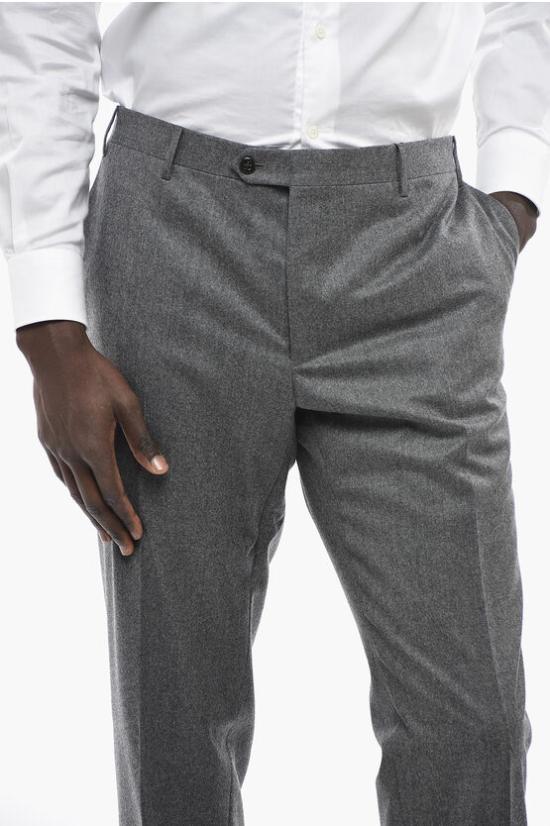  꼬르넬리아니 수트 팬츠 845264 9818111 016 Gray - CORNELIANI