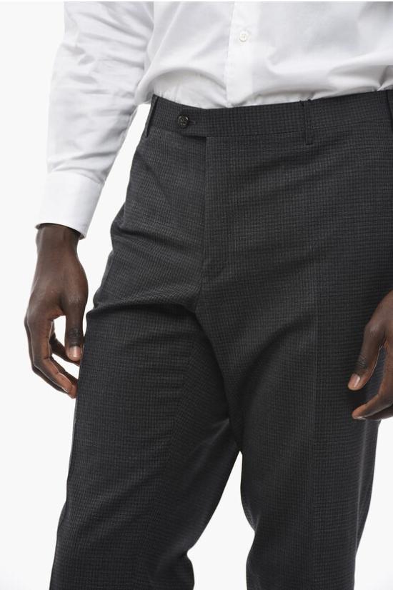  꼬르넬리아니 수트 팬츠 845264 8987500 018 Gray - CORNELIANI