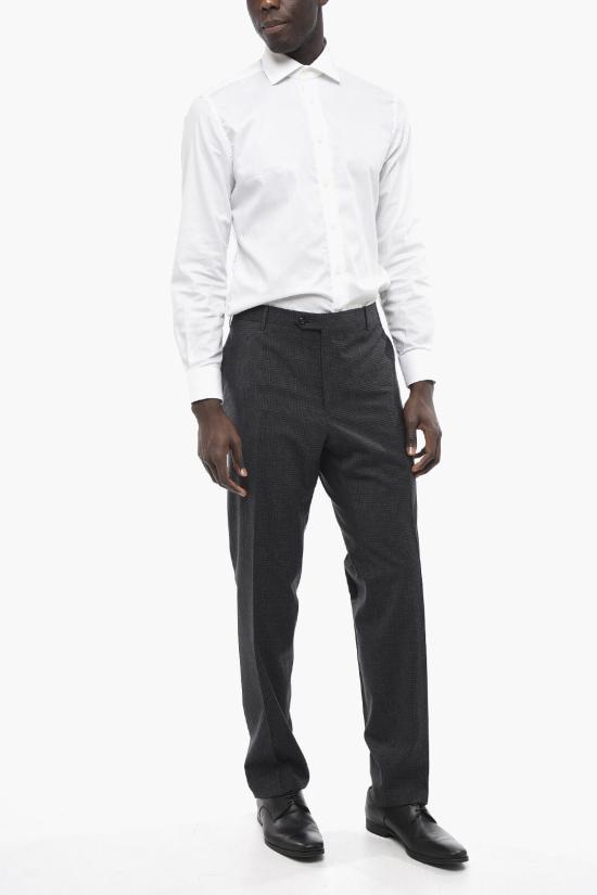  꼬르넬리아니 수트 팬츠 845264 8987500 018 Gray - CORNELIANI