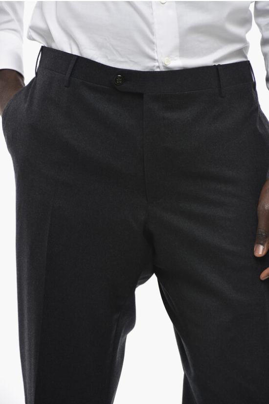  꼬르넬리아니 수트 팬츠 845252 8988536 015 Gray - CORNELIANI