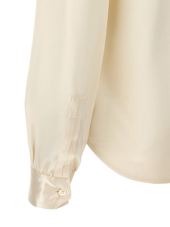  생로랑 블라우스 650235Y001W9601 White - SAINT LAURENT