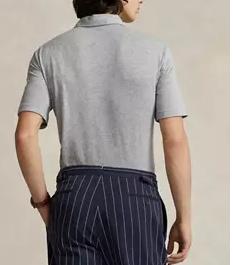  랄프 로렌 폴로 티셔츠 710933390004 STEEL HEATHER - RALPH LAUREN