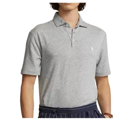  랄프 로렌 폴로 티셔츠 710933390004 STEEL HEATHER