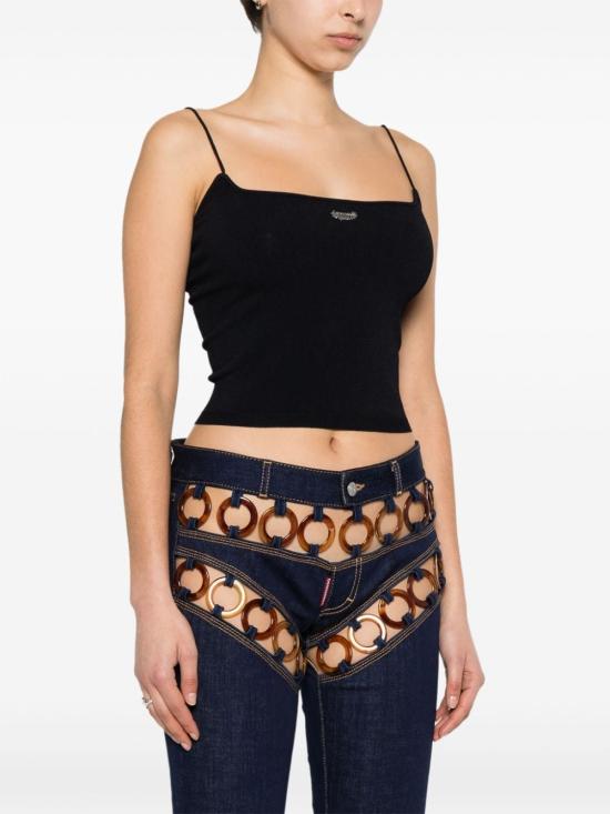  디스퀘어드2 민소매 티셔츠 S75HA1263S18435 BLACK - DSQUARED2