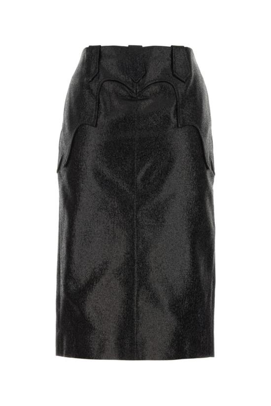  톰포드 미디 스커트 GC5691FAX1044 LB999 BLACK - TOMFORD